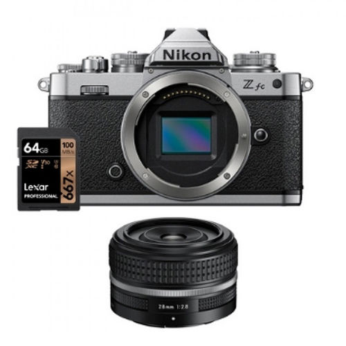 Nikon Z fc + Z 28mm f/2.8 SE + SD 64 GB