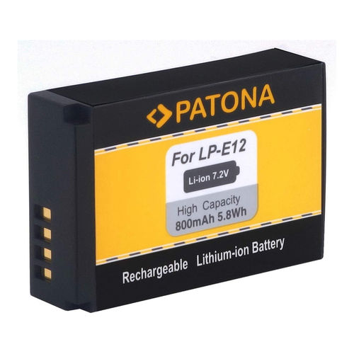 Patona Batteria Canon LP-E12