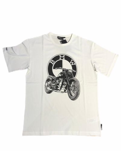 BMW Motorrad t-shirt Heritage dealershirt bianca
