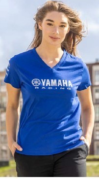 YAMAHA PADDOCK BLUE T-shirt Woman