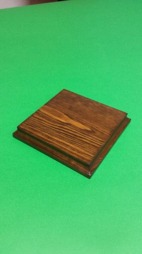 solid wood fir's base cm 12x12x2