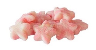 Caramelle Stelle Rosa Zuccherate 1 Kg