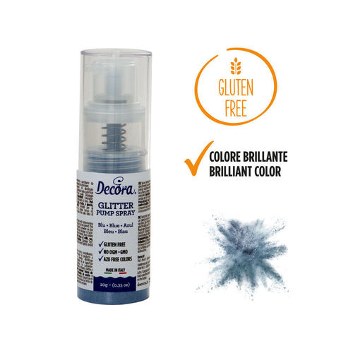 Spray Colorante Pump Glitterato Blu 10 gr