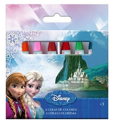 Colori a cera Disney Frozen conf da 6 pz