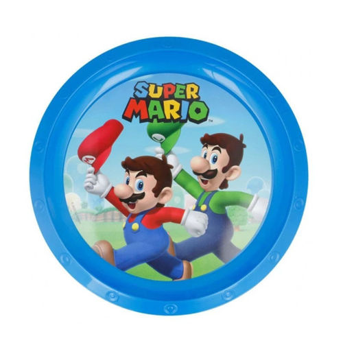 Piatto piano in melamina Super Mario Bros
