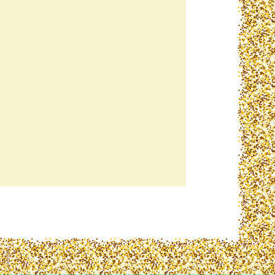 Tovaglioli 33x33 cm Glitter Oro conf da 20 pz