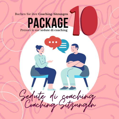 Package di 10 sedute Coaching individuale olistico- in presenza o a distanza