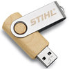 Chiavetta USB in legno 8 GB Stihl