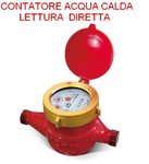 Contatore Lettura diretta acqua Fredda -Calda -  ACL.D3/4