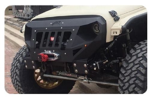 Front Grill With Winch Mount Jeep Wrangler JK