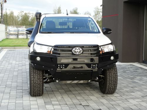 Heavy Duty - Front Winch Bumper Toyota Hilux Revo + Bullbar