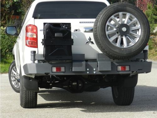 AFN - Rear Bumper Tire Carrier And Jerrycan Holder Mitsubishi L200 2015>