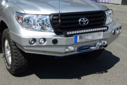 Heavy Duty - Front Winch Bumper Toyota Land Cruiser 200 From 2007
