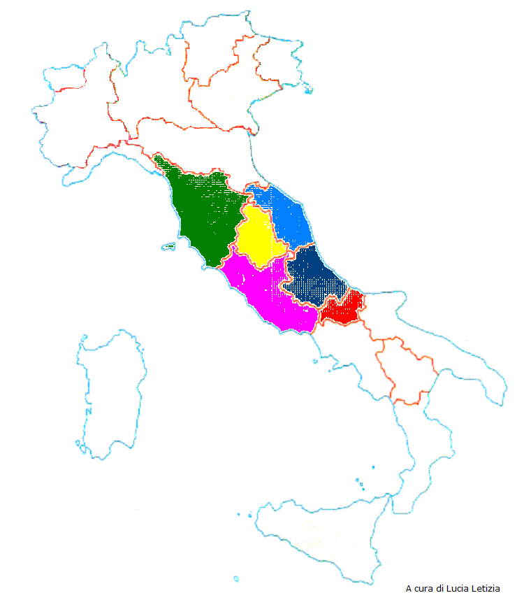 Granjas del centro de Italia