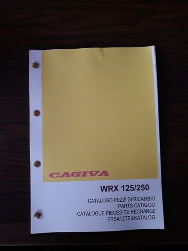 CATALOGO RICAMBI CAGIVA WRX 125-250 1983