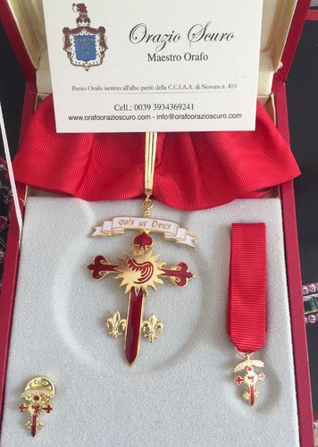 Completo da Cavaliere Ordine di San Miguel de Ala.