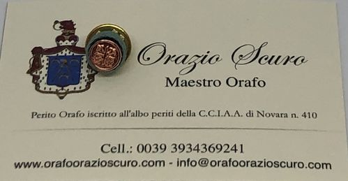 Rosetta Benemerenza di bronzo Sacro Militare Ordine Costantiniano di San Giorgio