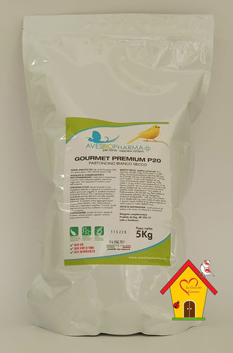 Gourmet Avesbiopharma Secco Bianco (P 20%) 5 kg