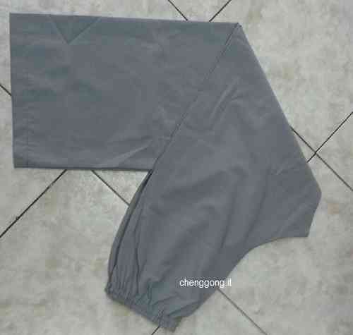 Pantaloni Shaolin in cotone_colore grigio