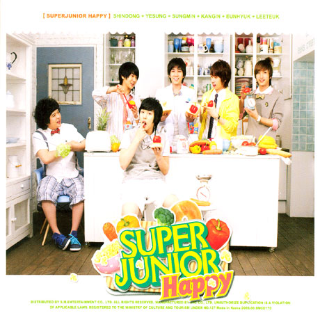 Super Junior - Happy 1st Mini Album - Cooking? Cooking!(CD+DVD)