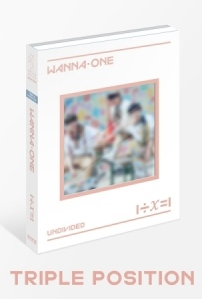 WANNA ONE SPECIAL ALBUM - 1÷χ=1 (UNDIVIDED) (TRIPLE POSITION VER.)