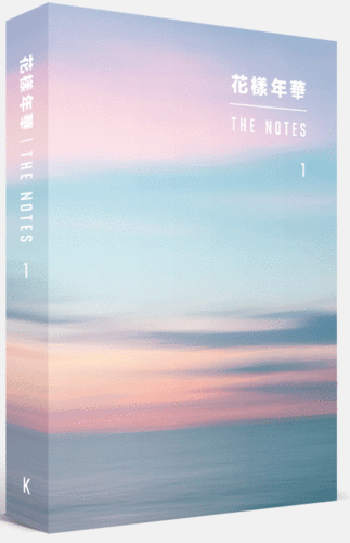BTS Official Goods - 花樣年華 THE NOTES 1 (Korean)