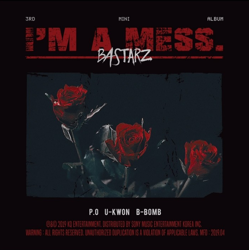 BLOCK B BASTARZ Mini Album Vol.3 - I'm a mess