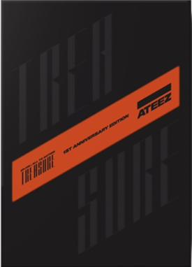 ATEEZ Album Vol.1 - TREASURE EP.FIN : All To Action (1st ANNIVERSARY EDITION Ver.)+Poster in Tubo
