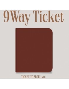 Fromis_9 2nd Single Album - 9 WAY TICKET (TICKET TO SEOUL ver.)