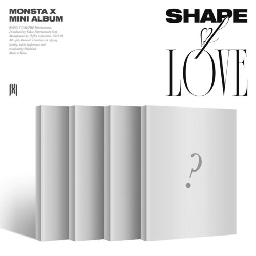 MONSTA X : 11° Mini Album - SHAPE of LOVE