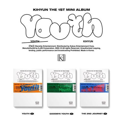 KIHYUN The 1st Mini Album - YOUTH