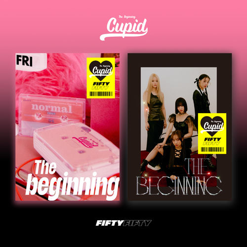 FIFTY FIFTY The 1st Single - The Beginning: Cupid (NERD VER. / BLACK VER.)