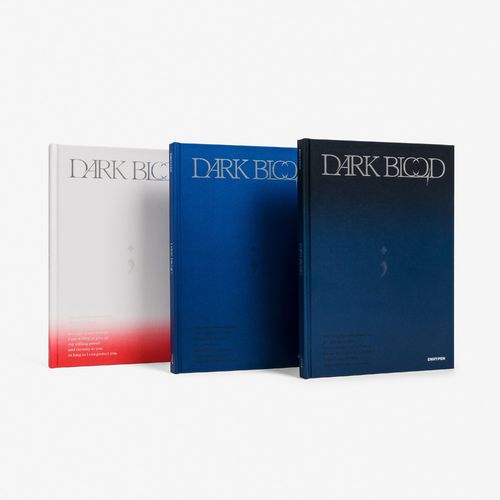 ENHYPEN 4th Mini Album - DARK BLOOD (FULL Ver. / HALF Ver. / NEW Ver.)