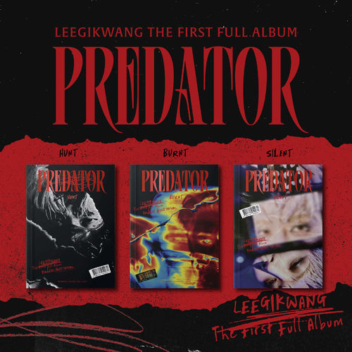 LEE GIKWANG The First Full Album - Predator (Random Ver.)