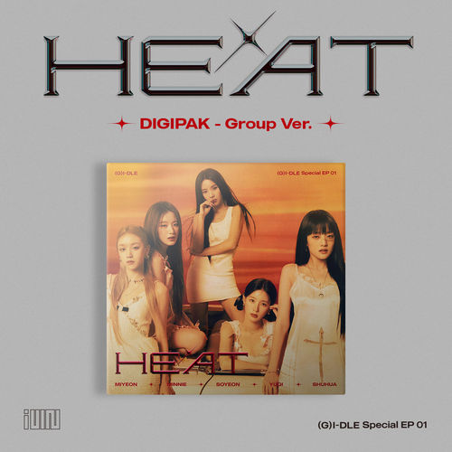 (G)I-DLE Special EP 01 - HEAT (DIGIPAK / Group Ver.)