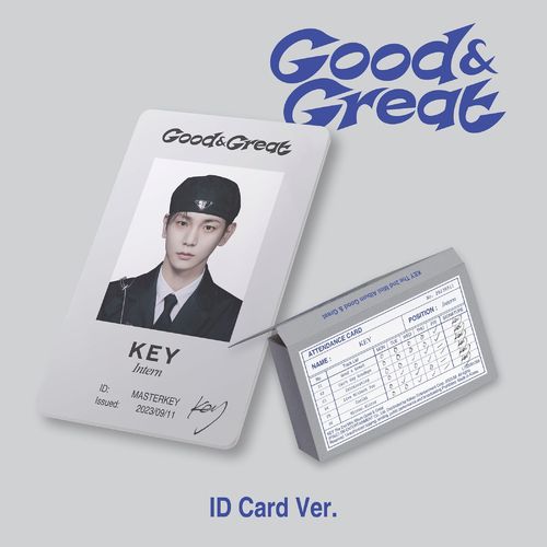 KEY 2nd Mini Album - Good & Great (ID Card Ver.)