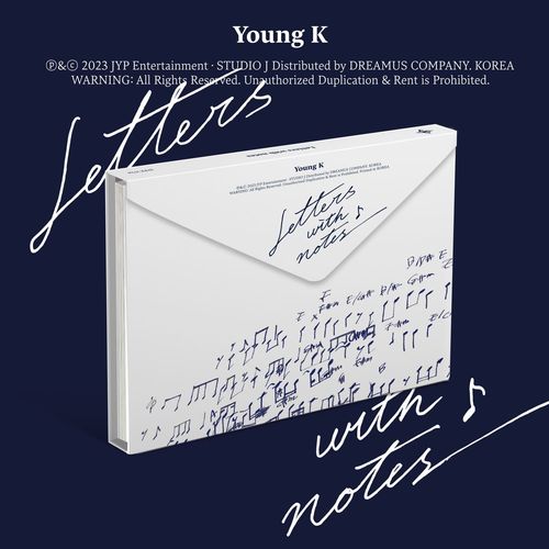 Young K 1st Album - Letters with notes