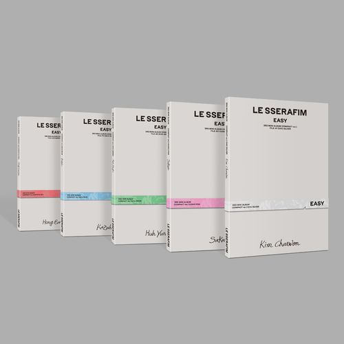 LE SSERAFIM 3rd Mini Album - EASY (COMPACT Ver.)