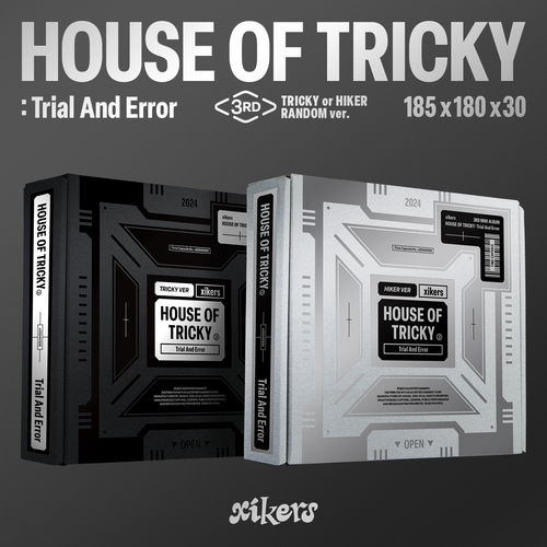 xikers 3rd Mini Album - HOUSE OF TRICKY : Trial And Error (HIKER Ver. / TRICKY Ver.)