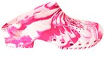 Calzuro Fancy zoccoli professionali Fashion effetto marmorizzato Rosa