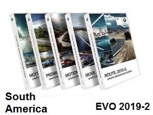 BMW Road Map South America EVO 2019-2  [Download only]