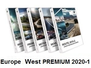 Road Map Europe West PREMIUM 2020-1 ( 3xDVD ) [Download only]