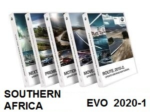 Road Map Southern Africa EVO 2020-1  [Download only]