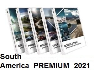 Road Map South America PREMIUM 2021  [Download only]