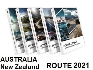 Road Map Australia New Zealand ROUTE 2021  [Download only]