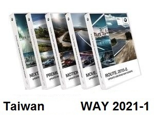 Road Map Taiwan WAY 2021-1  [Download only]