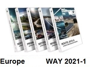 Road Map Europe WAY 2021-1     [Download only]