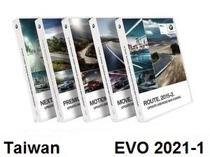 Road Map Taiwan EVO 2021-1     [Download only]
