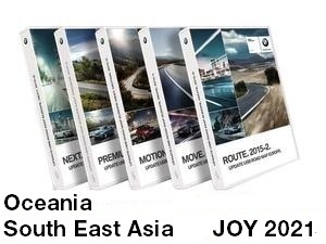 Road Map Oceania South East Asia JOY 2021     [Download only]
