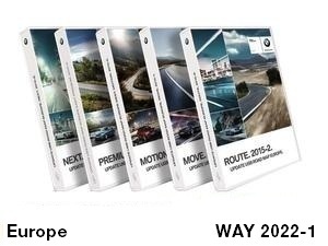 Road Map Europe WAY 2022-1    [Download only]
